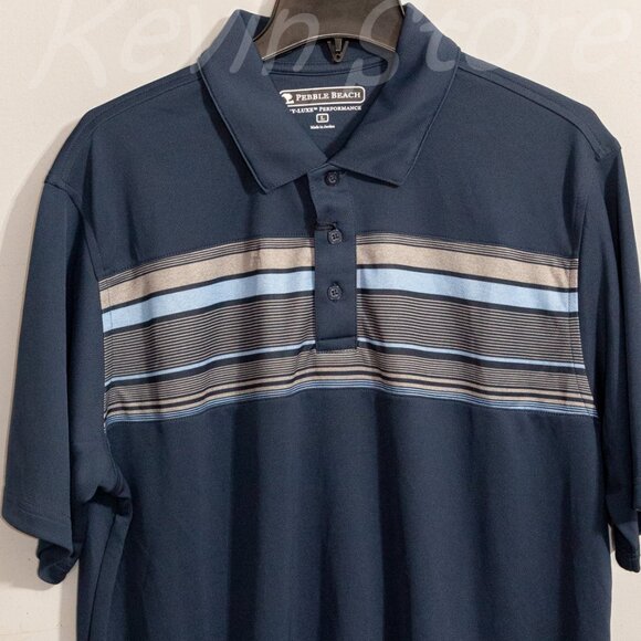 Pebble Beach Men’s Performance Polo - Picture 2 of 4